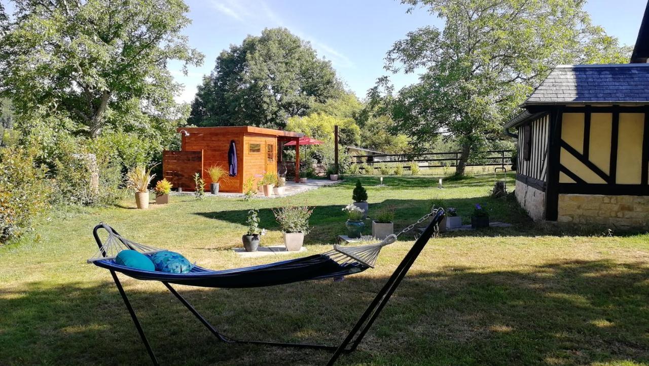 Le Cottage Du Coudray, Gite Avec Chalet Sauna La Fresnaie-Fayel Kültér fotó